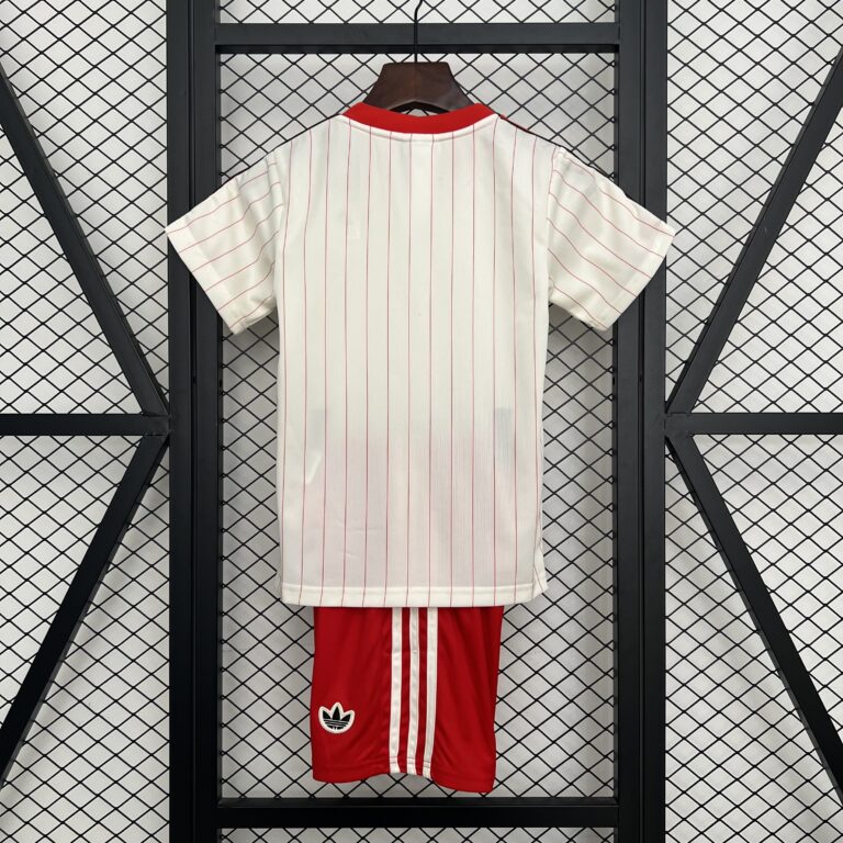 Kids Benfica 2025/26 Special Edition White Retro Style Kit