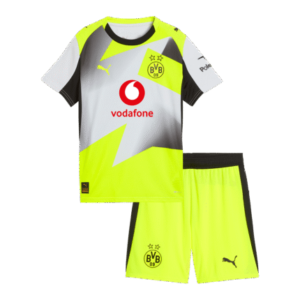 Kids Borussia Dortmund 2025/26 Away Kit