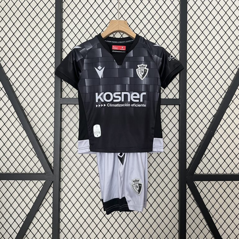 Kids CA Osasuna 2024/25 Third black Kit