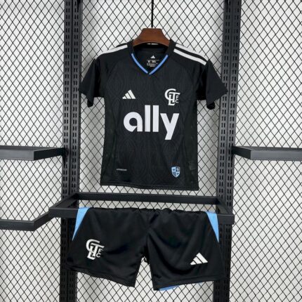 Kids Charlotte FC 2025/26 black Kit