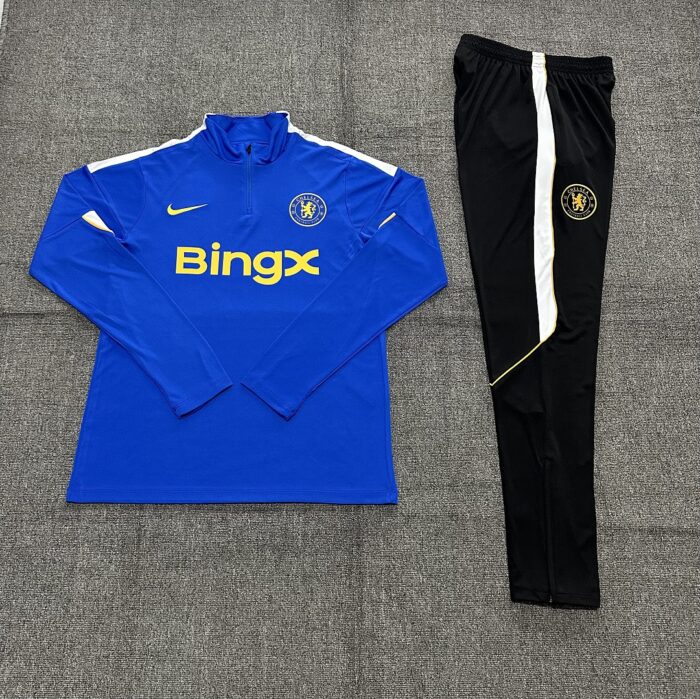 Kids Chelsea 2026/27 Half-zip Royal Blue Tracksuit
