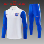 Kids Chelsea 2026/27 Half-zip White Tracksuit