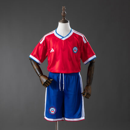 Kids Chile 2026 World Cup Home Kit