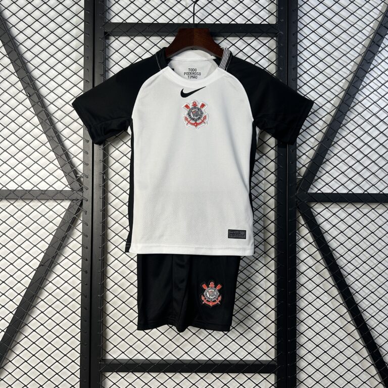 Kids Corinthians 2025/26 Home Kit