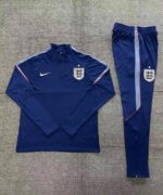 Kids England 2026 World Cup Half-zip Royal Blue Tracksuit