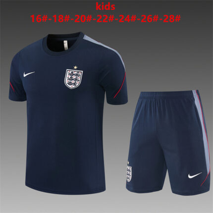 Kids England 2026 World Cup Royal Blue Training Jersey