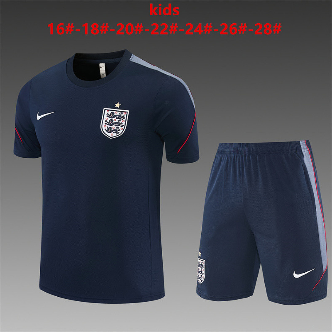 Kids England 2026 World Cup Royal Blue Training Jersey Kids England 2026 World Cup Royal Blue Training Jersey