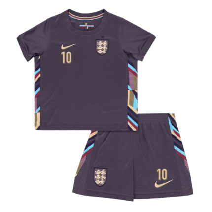 Kids England Retro Away Jersey – Bellingham 10