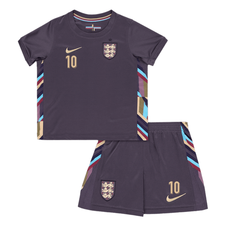 Kids England Retro Away Jersey – Bellingham 10