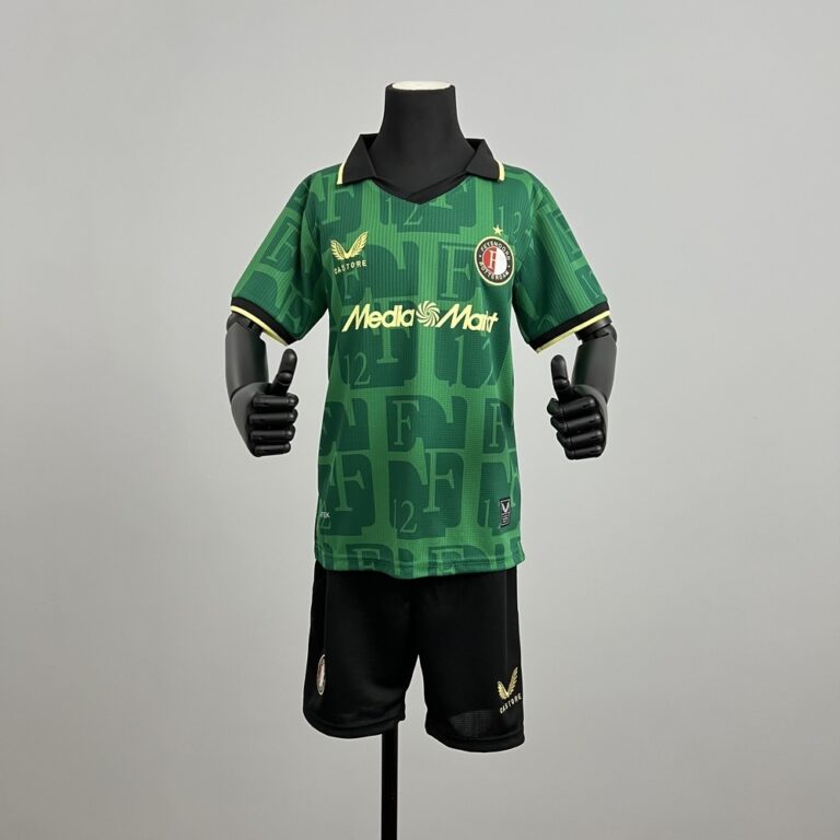 Kids Feyenoord 2025/26 Green Kit