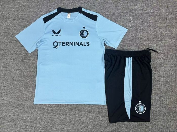 Kids Feyenoord 2026/27 Light Blue Training Jersey