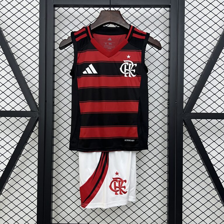Kids Flamengo 2025/26 Home Training Vest