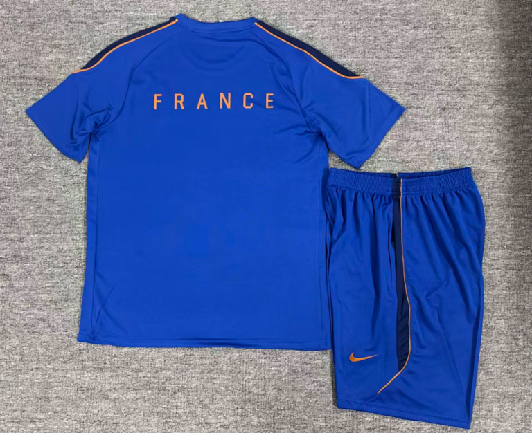 Kids France 2026 World Cup Royal Blue Training Jersey