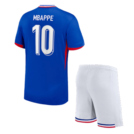 Kids France Retro Home Jersey – Mbappe 10