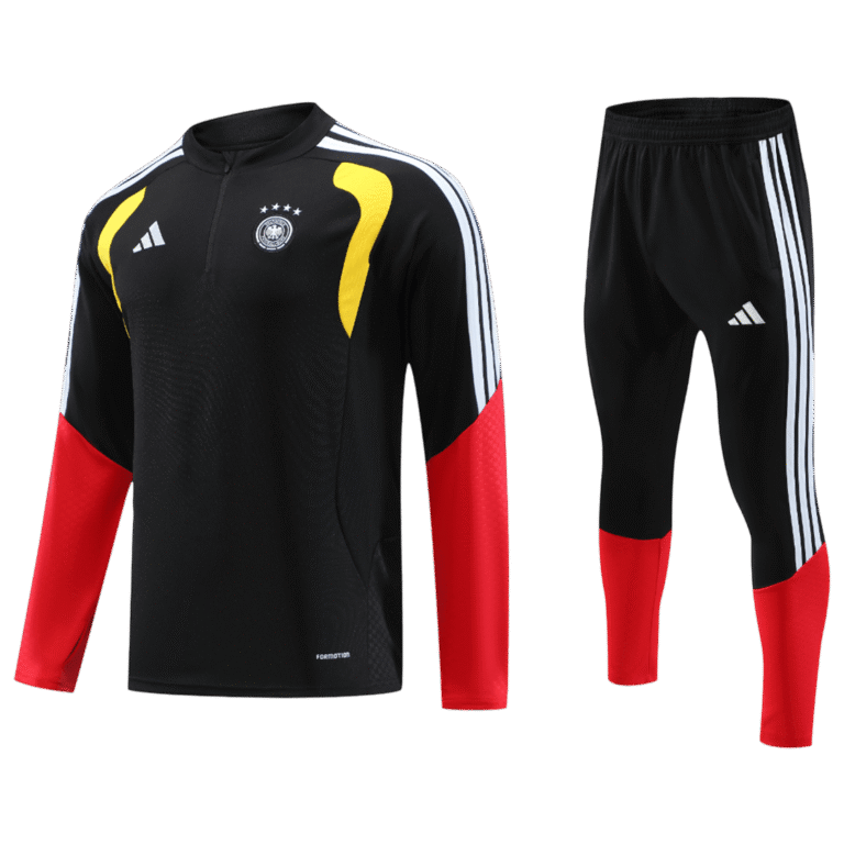 Kids Germany 2026 World Cup 1 4 Zip World Cup Black Tracksuit