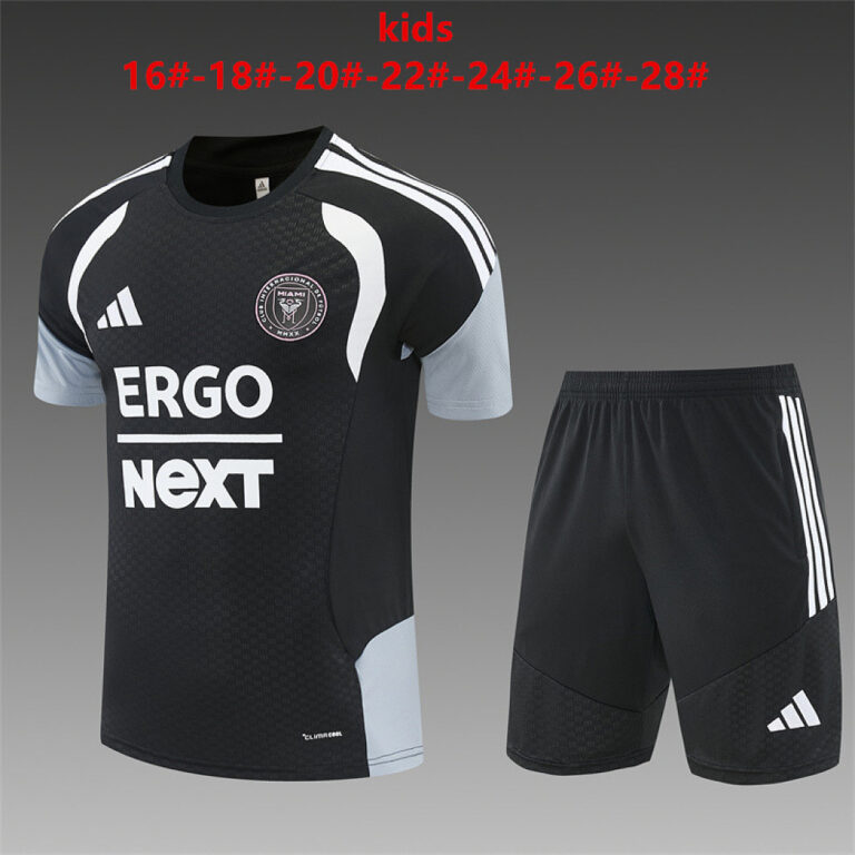 Kids Inter Miami CF 2026/27 Black Training Jersey