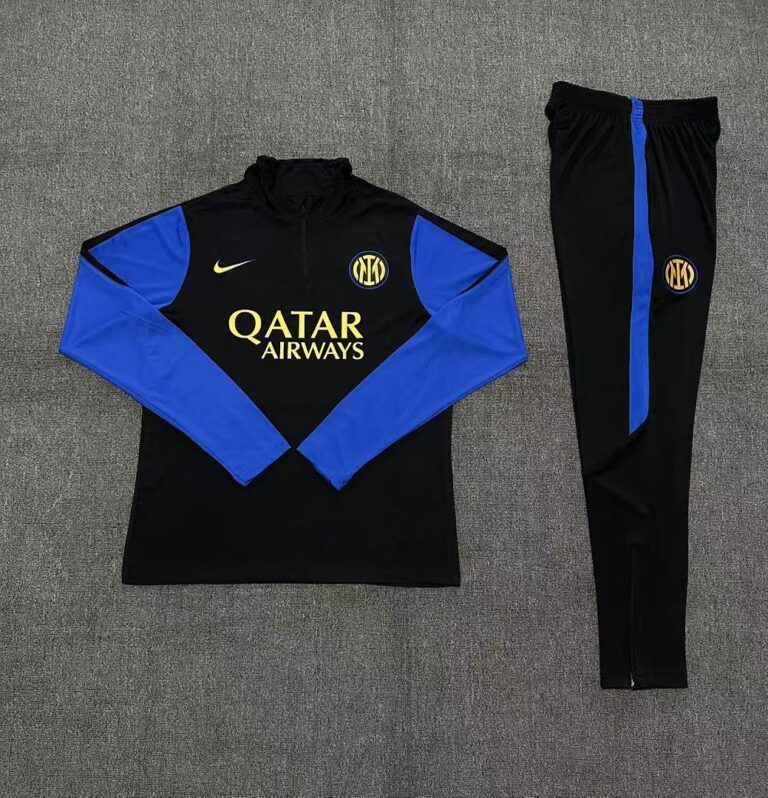 Kids Inter Milan 2026/27 Half-zip Black Tracksuit