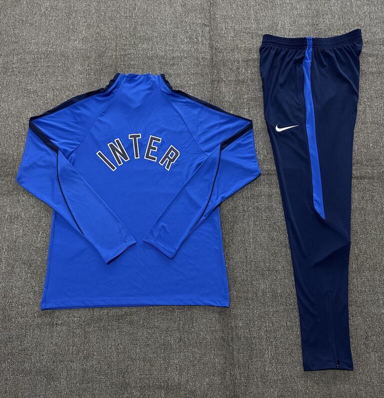 Kids Inter Milan 2026/27 Half-zip Royal Blue Tracksuit
