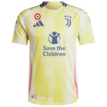 Kids Juventus 2024/25 Away Save Children Sponsor Match Kit Player Version