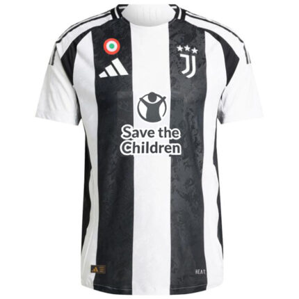 Kids Juventus 2024/25 Home Save Children Sponsor Match Kit Player Version