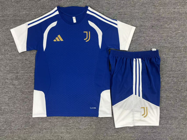 Kids Juventus 2026/27 Vivid Blue Suit Training Jersey