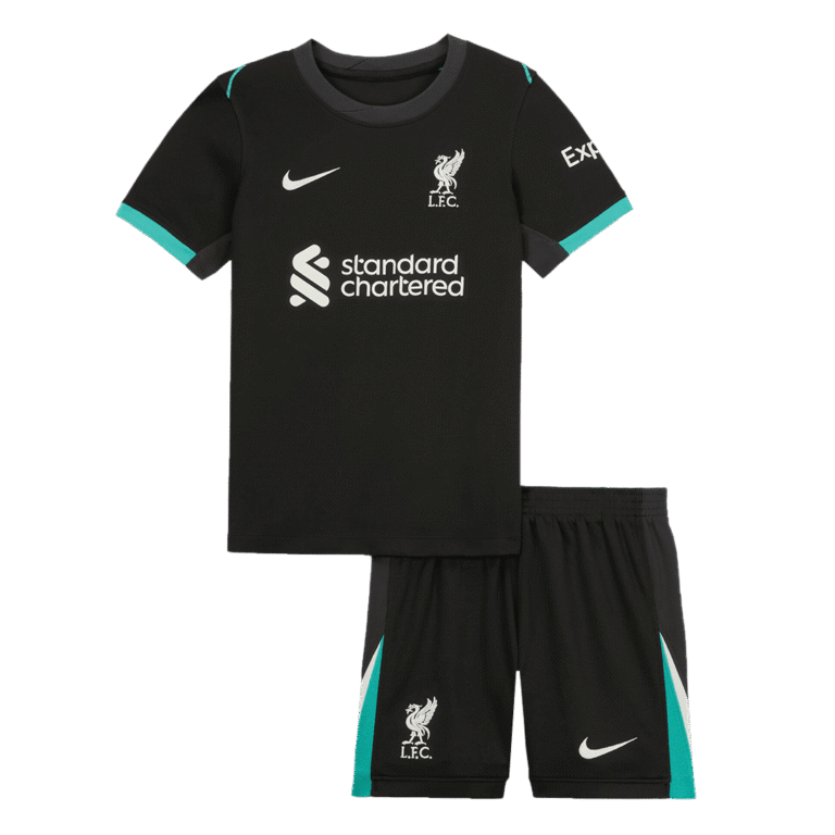 Kids Liverpool 2024 Away Kit