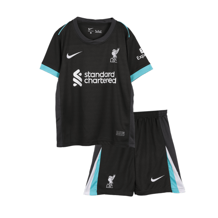 Kids Liverpool 2024 Away Kit
