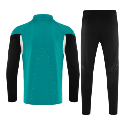 Kids Liverpool 2025/26 1 4 Zip Green Tracksuit
