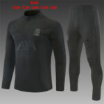 Kids Liverpool 2026/27 All Black Half-zip Tracksuit