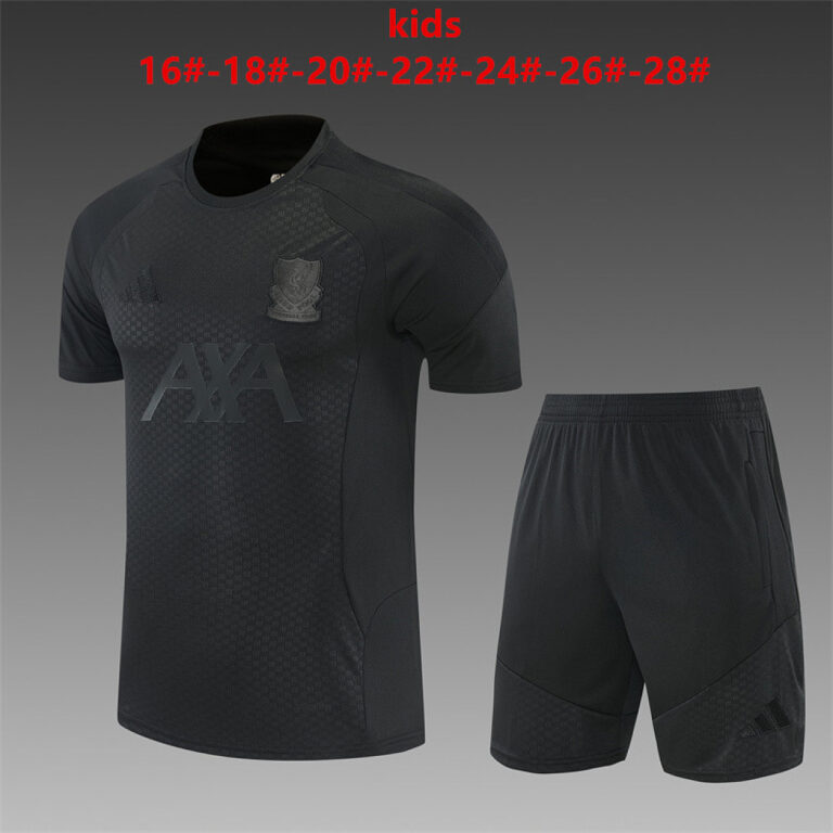 Kids Liverpool 2026/27 All Black Training Jersey