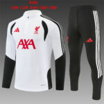 Kids Liverpool 2026/27 Half-zip White Tracksuit