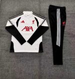 Kids Liverpool 2026/27 Half-zip White Tracksuit