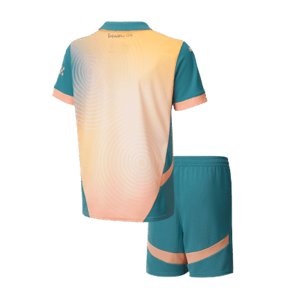 Kids Manchester City 2024/25 Fourth Definitely (UCL) Kit