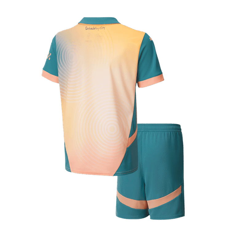 Kids Manchester City 2024/25 Fourth Definitely (UCL) Kit