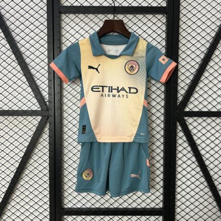Kids Manchester City 2024/25 Fourth Kit