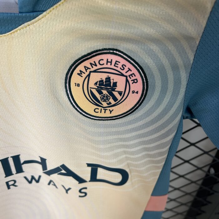Kids Manchester City 2024/25 Fourth Kit