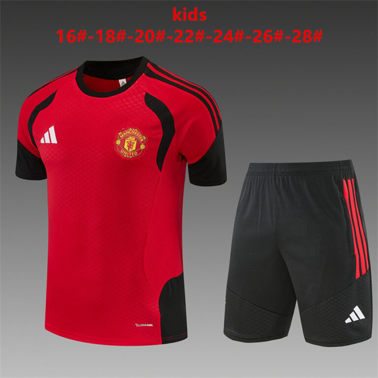 Kids Manchester United 2026/27 Red Training Jersey