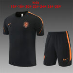 Kids Netherlands 2026 World Cup Black Training Jersey