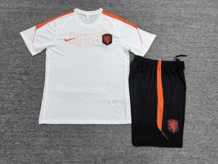 Kids Netherlands 2026 World Cup White Training Jersey