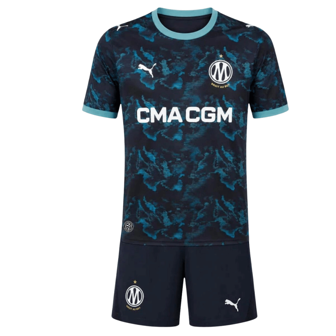 Kids Olympique Marseille 2026/27 Away Kit