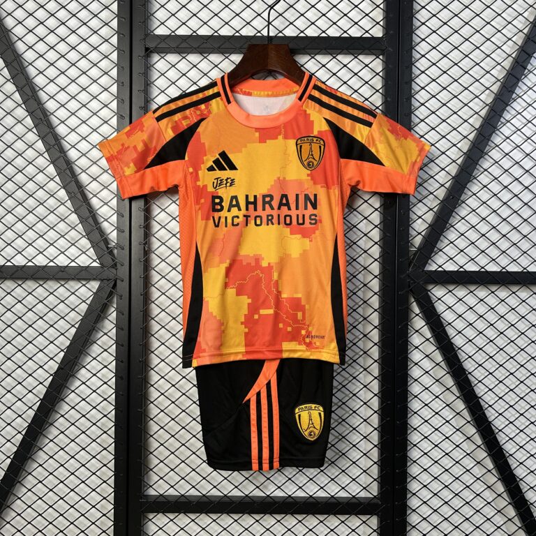 Kids Paris FC 2025/26 Special Edition orange Kit
