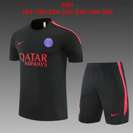 Kids Paris FC 2026/27 Black Training Jersey