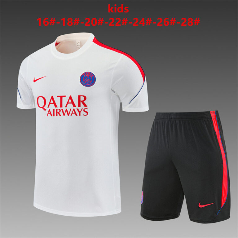 Kids Paris FC 2026/27 White Training Jersey