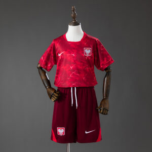 Kids Poland 2026 World Cup Away Kit