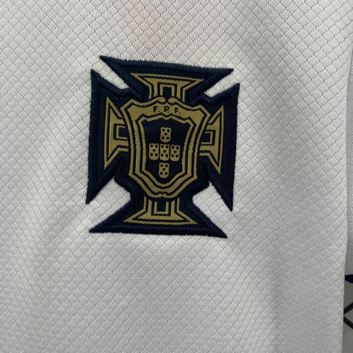 Kids Portugal 2025 White Training Jersey