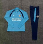 Kids PSV 2026/27 Half-zip Light Blue Tracksuit