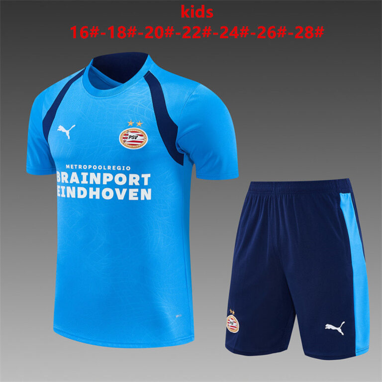 Kids PSV 2026/27 Light Blue Training Jersey
