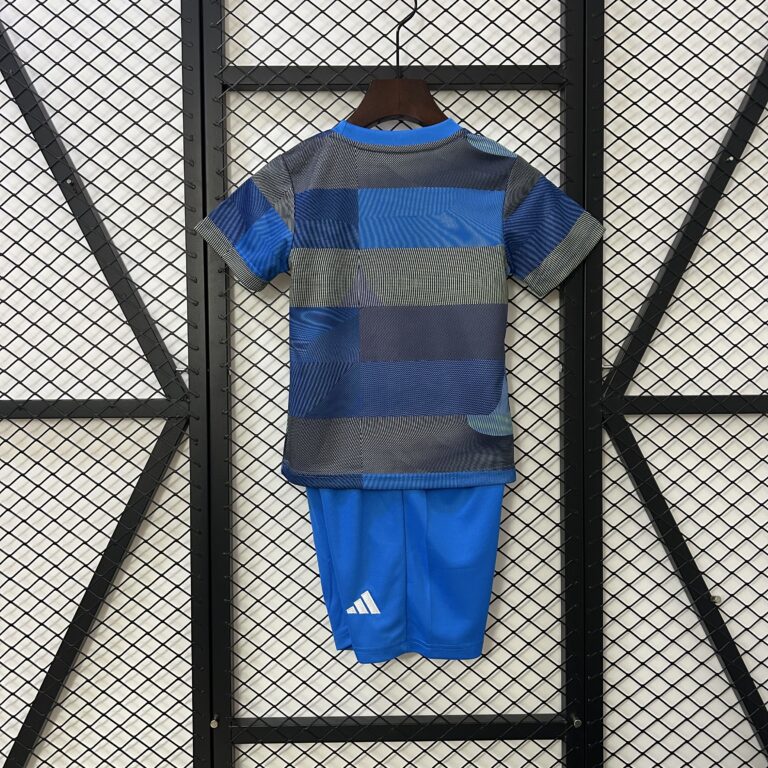 Kids Real Madrid 2025/26 uniform blue Training Jersey