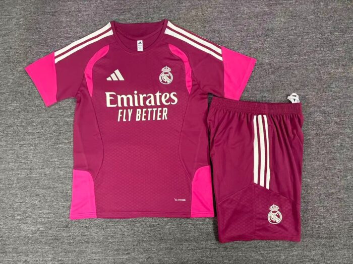 Kids Real Madrid 2026/27 Pink Training Jersey