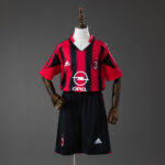 Kids Retro AC Milan 2004/05 Home Kit